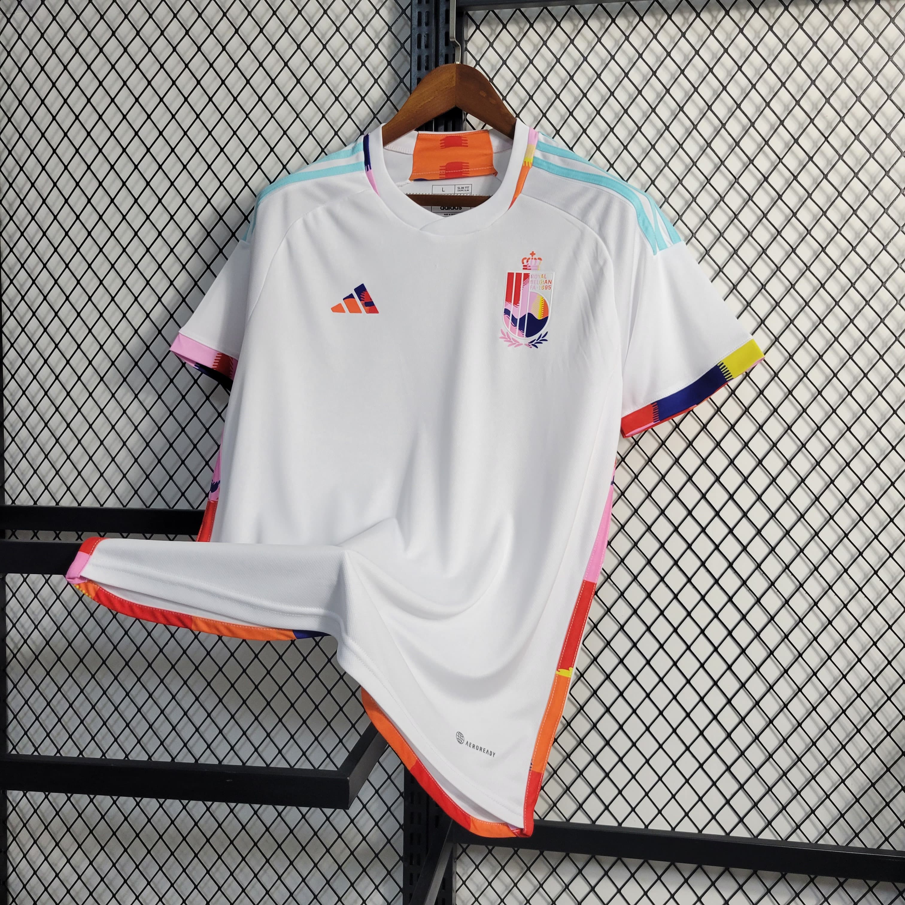 Camisa 22.23 Belgium White Away