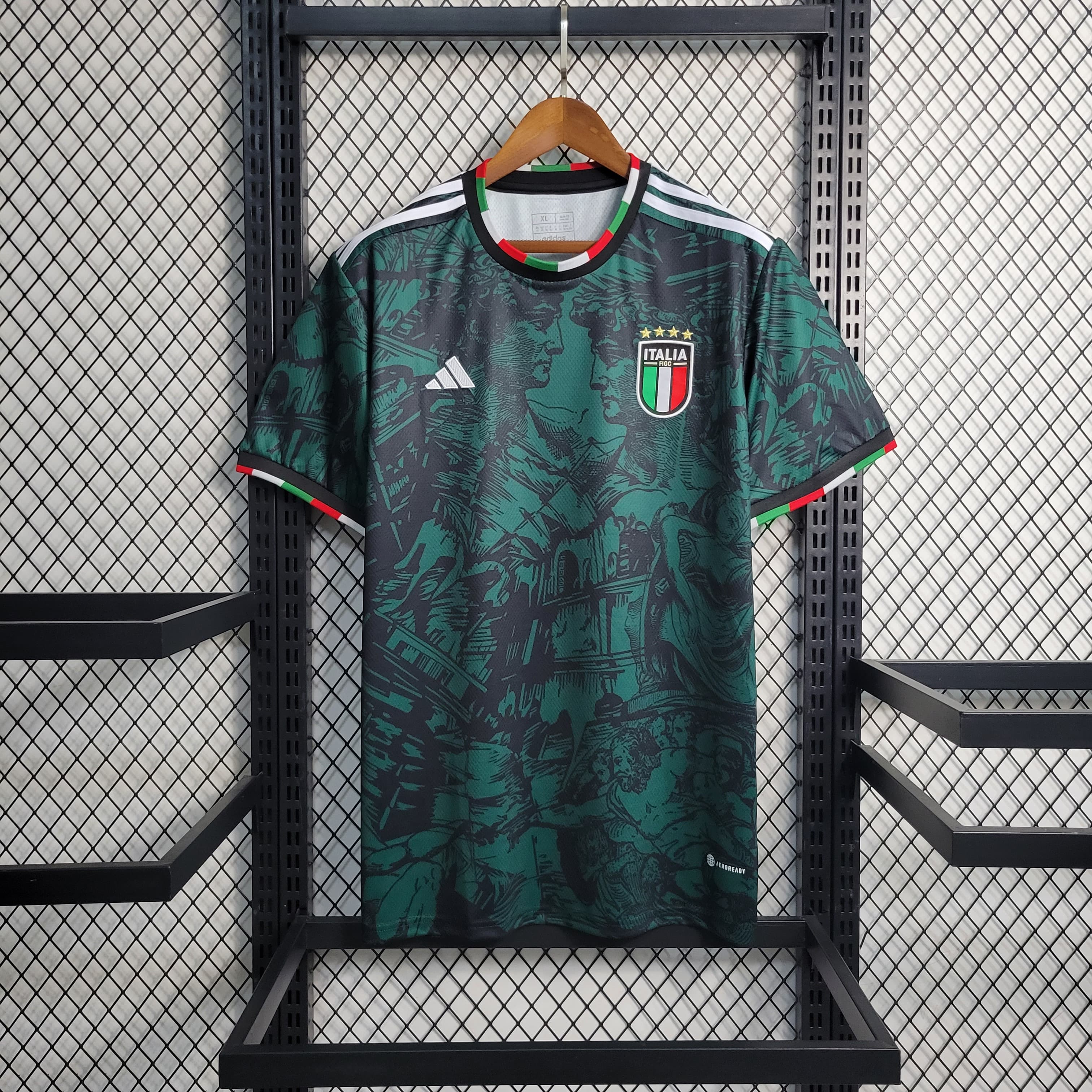 Camisa 23 24 Italy Green Special Edition