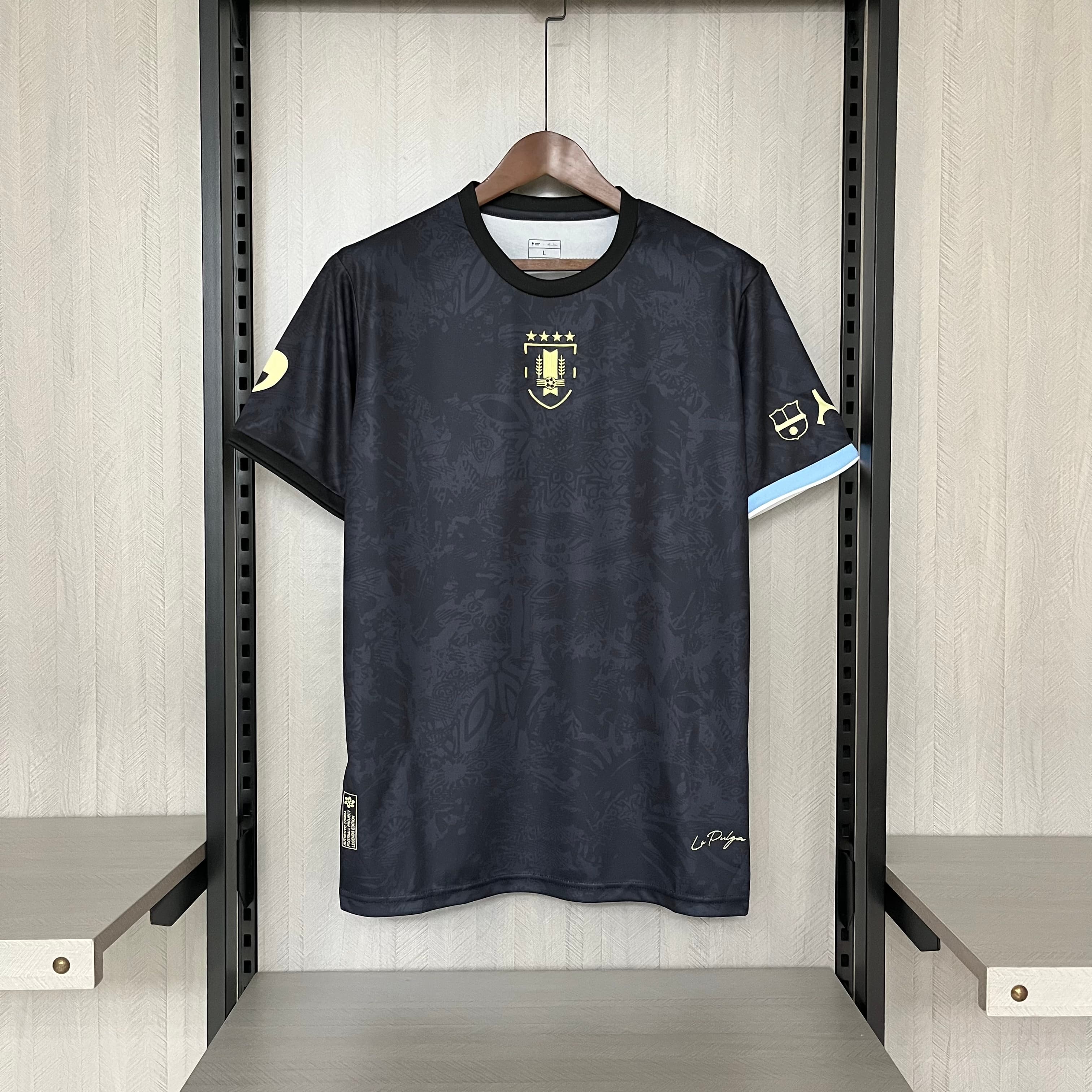 Camisa 2023 24 Uruguay Black